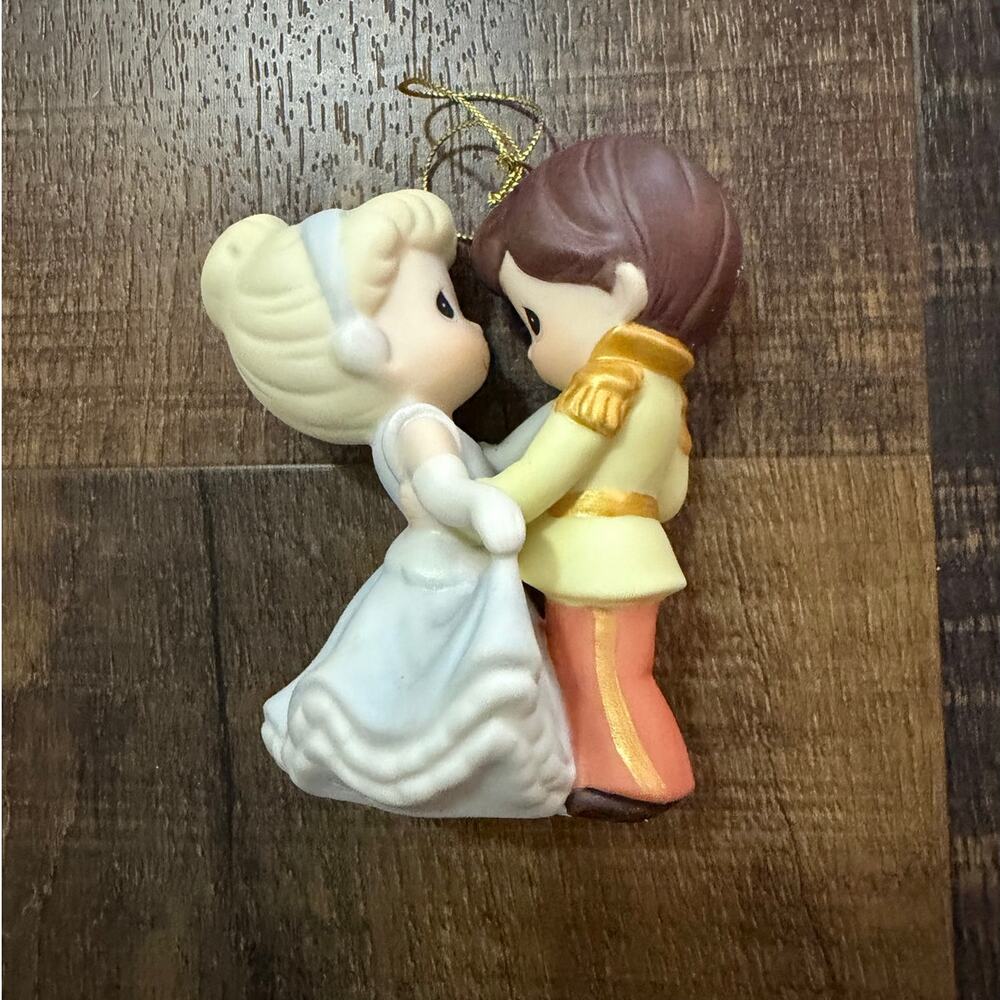 Hallmark Precious Moments Disney Cinderella and Her Prince Ornament